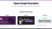 Disable the use of open graph images: not selected