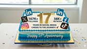 17th year anniversary of my journey on Social Media