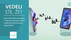Vedeli ste, že aj za ohováranie kolegov v súkromnej komunikácii môže byť zamestnanec prepustený?