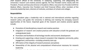 University of Michigan Launches Search for Next Vice President, Research and Innovation