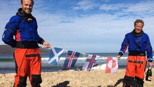 World’s first documented crossing by kayak from Greenland to Scotland has been completed