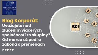 Uvažujete nad zlúčením viacerých spoločností zo skupiny? Od marca už podľa zákona o premenách