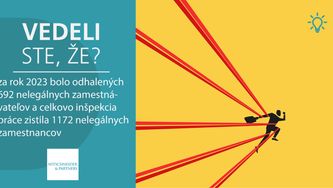 Vedeli ste, že za rok 2023 bolo odhalených 692 nelegálnych zamestnávateľov a celkovo inšpekcia práce zistila 1172 nelegálnych zamestnancov?