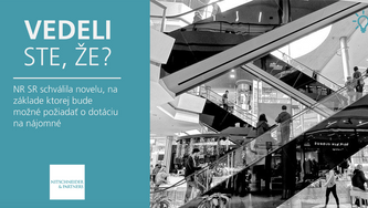 Vedeli ste, že Národná rada SR schválila novelu, na základe ktorej bude možné požiadať o dotáciu na nájomné?