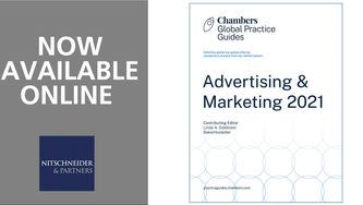 Chambers Global Practice Guide - Advertising & Marketing 2021