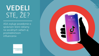Vedeli ste, že ASA zvyšuje povedomie o správnom šírení reklamy na sociálnych sieťach aj prostredníctvom influencerov?