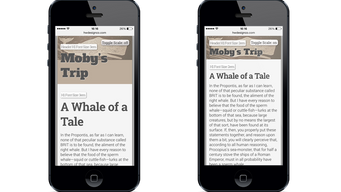 Responsive fonts