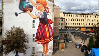 Street art goes large in Poland thanks to Etam graffiti group