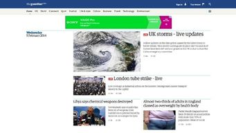 Guardian site goes responsive