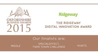 Passle is a finalist in the Oxfordshire Business Awards