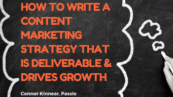 How to write a B2B content marketing strategy that drives growth