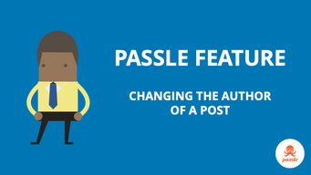 Feature: Changing authors on a post