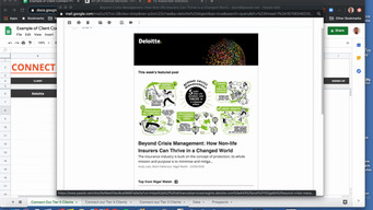 How to nurture your key contacts with Client Connect