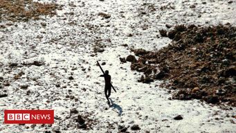 American 'killed in India by endangered Andamans tribe'.
