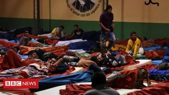 Migrant caravan: New Honduran group crosses Guatemala