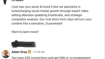 Why don't spammers walk the walk?