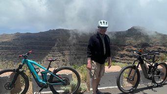 Above the clouds on my birthday: My first ride on an electric MTB in La Gomera