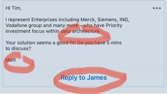 This isn't social selling .... it's spam