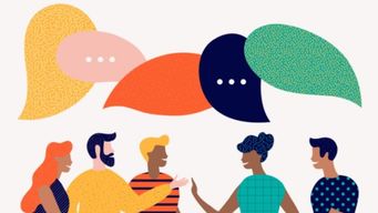 People talking with People