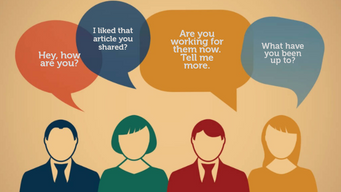 The art of the 'social' conversation.