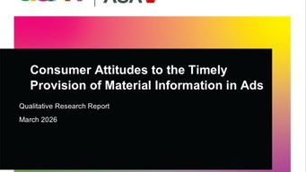 What information must appear in social media ads? New ASA research provides some guidance.