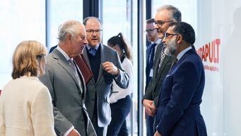 Space Sustainability – It’s Time for Action!HRH Prince of Wales met Astroscale for discussion on the protection of Earth’s orbital environment.