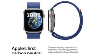Are Apple's Watches "Carbon Neutral"?