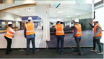 Dallas Fort Worth Airport has launched a $3 billion project to modernize its most heavily used terminal.