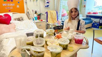 An 8-year-old heart transplant candidate was craving pickles, so a hospital chef taught her how to make them