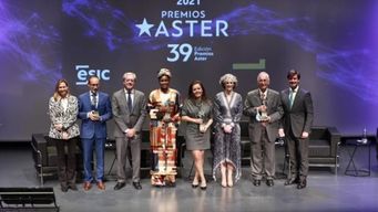 Queraltó, AOKLabs, Rusvel y Agrícola El Bosque reciben los Premios Aster de ESIC Sevilla