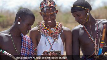 How AI helps combat climate change