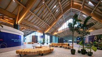 Inside the Filipino airport nominated for a world architecture award