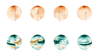 Un atlas interactivo para mostrar cómo sería el planeta con un calentamiento de 4 grados