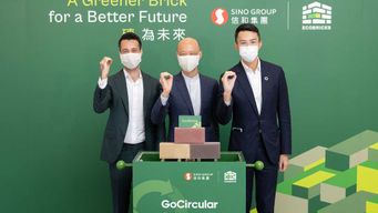 Sino Group Partners with EcoBricks to Convert Plastic Waste to “Green Concrete”