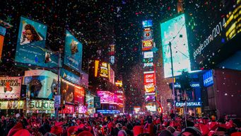 Wishes of hope written on Times Square confetti set to fall for New Year’s
