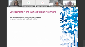 The future for the UK's fintech sector #3 - Developments in anti-trust and foreign investment