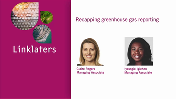 Recapping greenhouse gas reporting in the UK