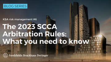 The 2023 SCCA Arbitration Rules: What You Need to Know