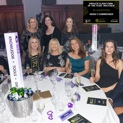 Highly Commended for the Private Client Firm of the Year (Boutique) Award