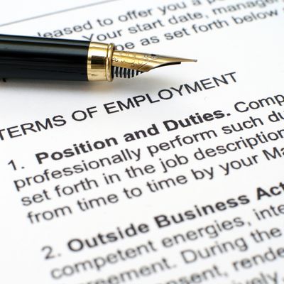 New Information to be given at the start of Employment