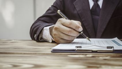 Enforcing a lien where deposit held as agent