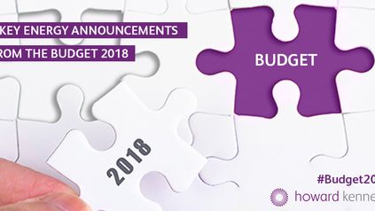 6 Key Energy Announcements from the Budget 2018