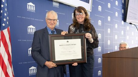 David Colligan Honored by New York State Bar Association for Exceptional Impact on Community Service, Justice System