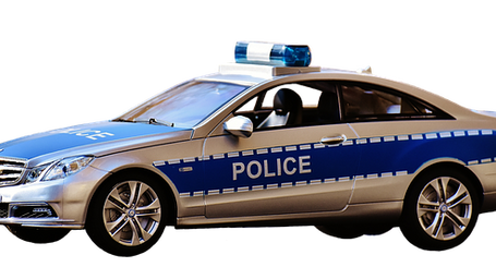 Police Enforcing Essential Business Order