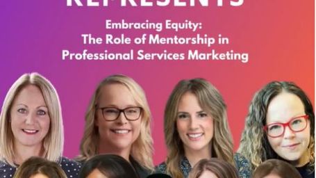 Embracing Equity - The Role of Mentorship in Professional Services Marketing
