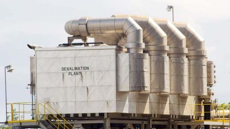 Desalination "powered" by renewable energy