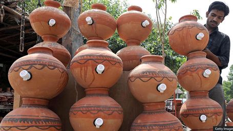 As temperatures in India break records, ancient terracotta air coolers are helping fight extreme heat