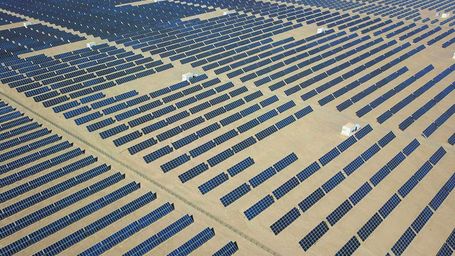 World’s biggest solar farm goes online