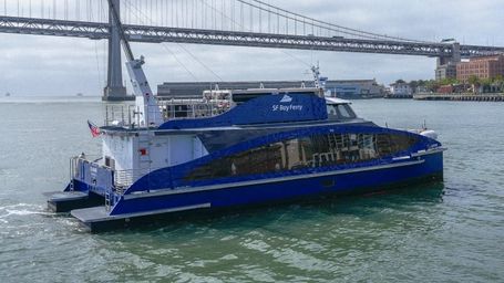 World’s first hydrogen-fueled ferry service launches in San Francisco