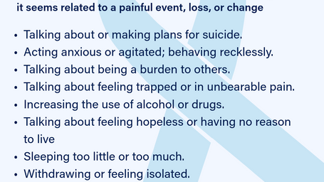 September is National Suicide Prevention Month